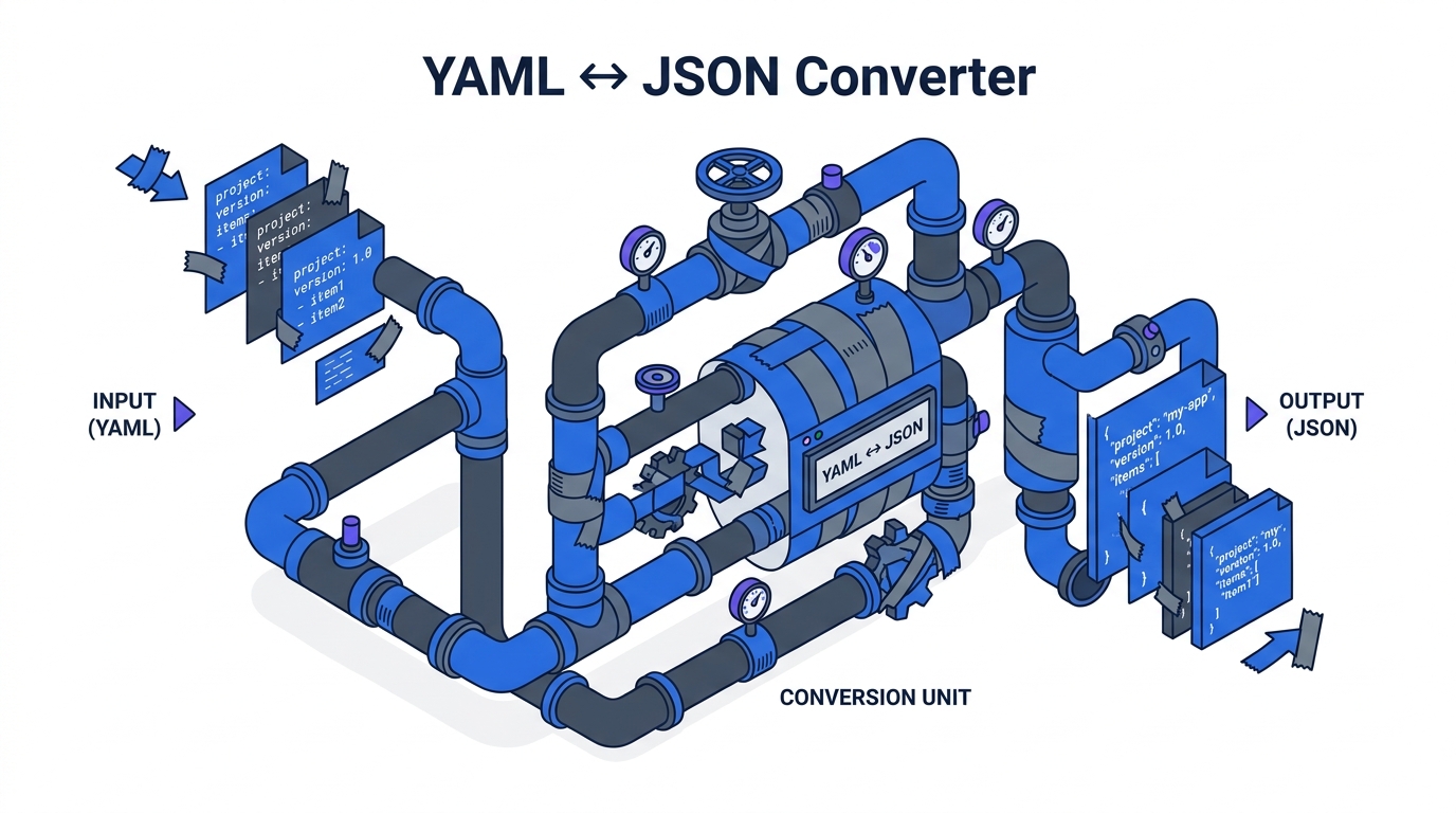 YAML ↔ JSON Converter